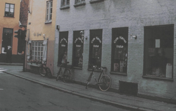 Tidligere facade på Skomagergade 48